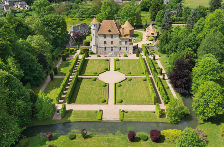 Jardins du château de Vascœuil