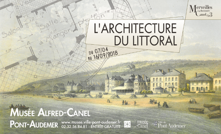 Exposition "l'architecture du littoral" au musée Alfred-Canel