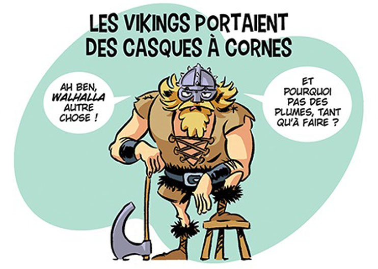 Les Vikings ne portaient pas des casques à cornes !