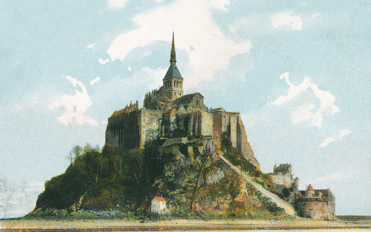 Le Mont-Saint-Michel à travers les vues anciennes