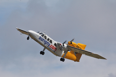 Britten-Norman Trislander de la compagnie Aurigny (© Martin Batt)