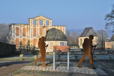 Le château des ducs d’Harcourt, à Thury-Harcourt- le Hom, départ du Tour de la Suisse Normande. (Photo Rodolphe Corbin © Patrimoine Normand)