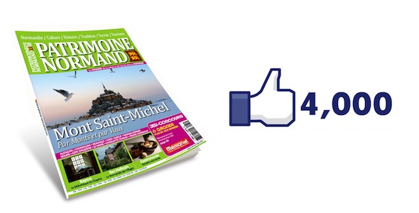 4000 fans sur notre page Facebook : MERCI !