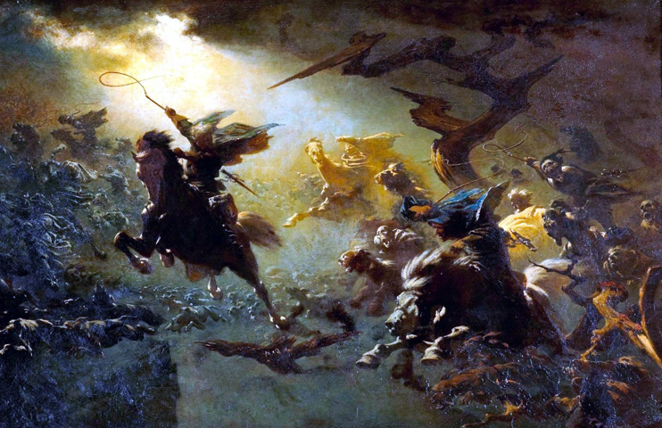 La Mesnie Hellequin - Les chasses fantastiques dans l'imaginaire anglo-normand