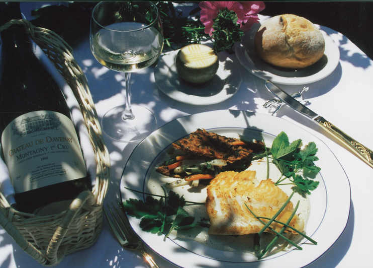 Filet de Barbue grillé et sa crème d’huître