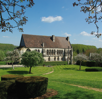 Dernier vestige important de l’abbaye Saint-Martin de Troarn, dont Alexandrine de Forbin devait devenir chanoinesse. (© Stéphane William Gondoin)