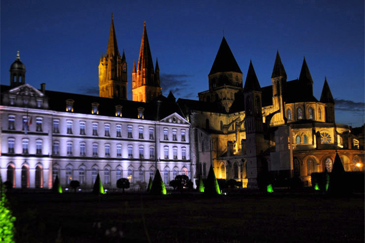 	Abbaye-aux-Dames (Photo Rodolphe Corbin © Patrimoine Normand). Abbaye-aux-Hommes (Photo Rodolphe Corbin © Patrimoine Normand).