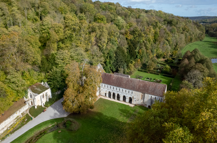 Abbaye de Fontaine-Guérard, ou les contemplations