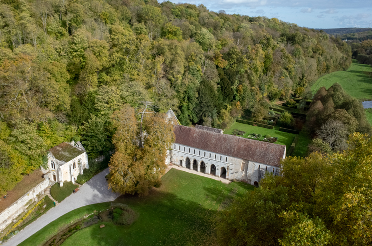 L’abbaye de Fontaine-Guérard