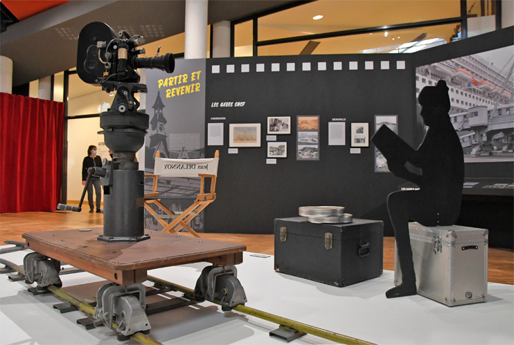 Exposition « Action ! Le patrimoine normand au cinéma » au musée de Normandie.