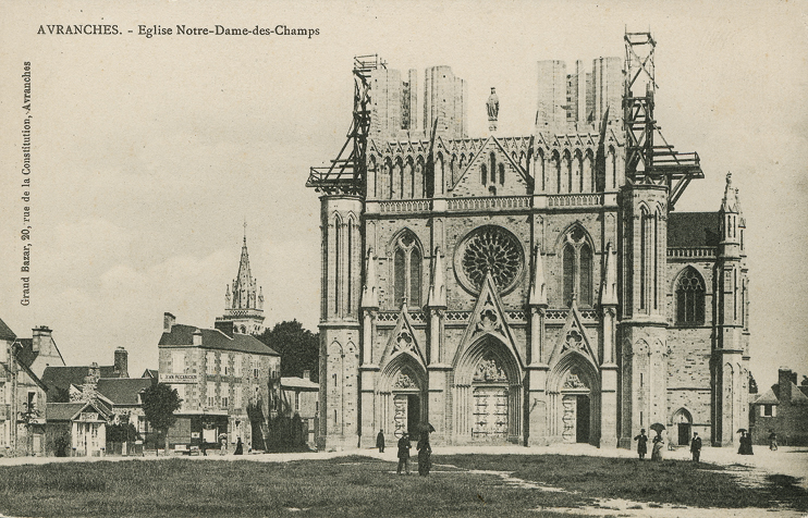 Avranches à travers les vues anciennes