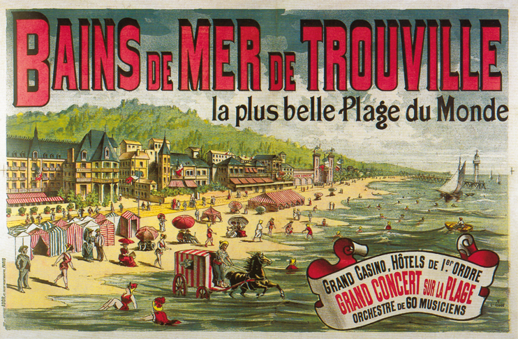 Trouville à travers les affiches et images anciennes