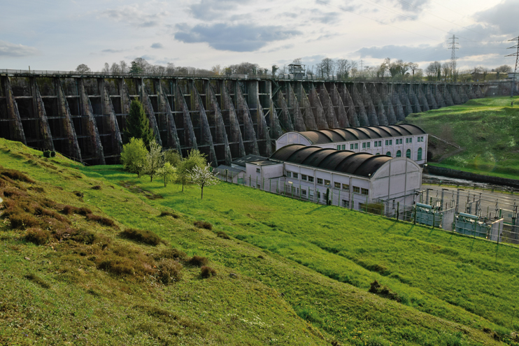 Les grands barrages hydroélectriques normands