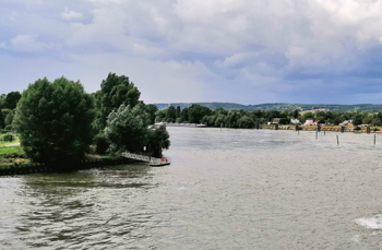 La Basse-Seine constitue un axe de circulation majeur pour les hommes et les marchandises (© Viriginie Michelland)