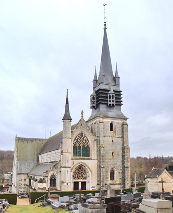 La basilique Notre-Dame de la Couture est un édifice emblématique du patrimoine de Bernay. ( Virginie Michelland)