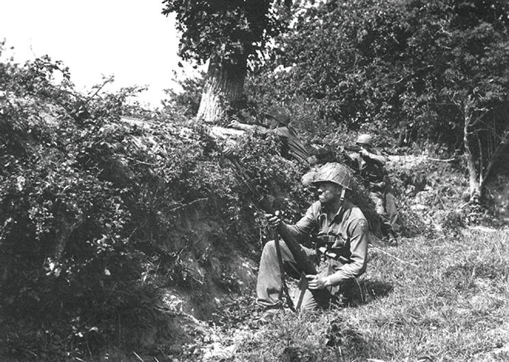 Été 1944 – La bataille des Haies