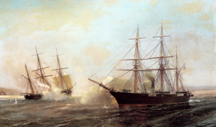 Le CSS Alabama et Cherbourg