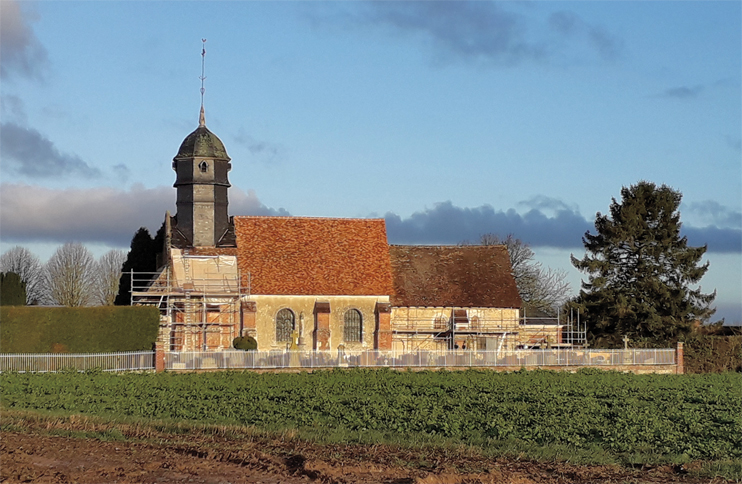 Brétigny - Restauration de l'église Saint-Cyr-Sainte-Julitte