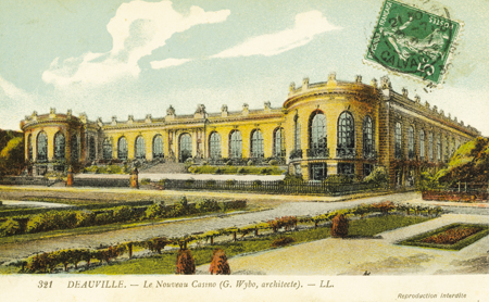 Le nouveau Casino de Deauville, inauguré en 1912. (© Coll. Gilbert Hamel)