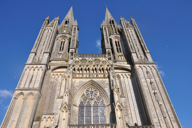 Cathédrale de Coutances. (Photo Rodolphe Corbin © Patrimoine Normand)