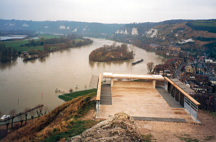 Château-Gaillard (Photo Georges Bernage © Patrimoine Normand.)