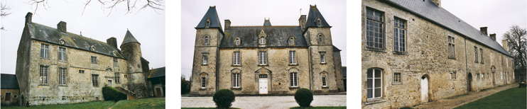 Le château d'Auberville, le manoir de Brucheville et le château de Franquetôt