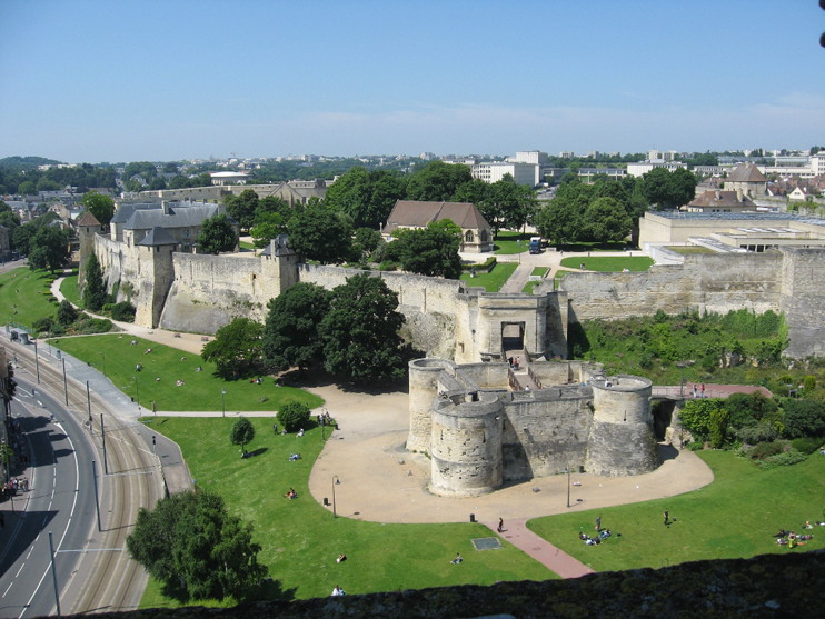 Le château de Caen - 1ere partie