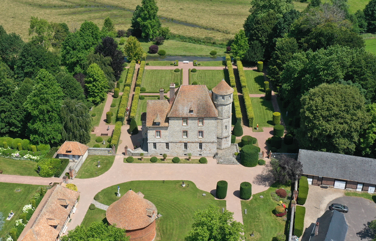 Le château de Vascœuil. (Photo Rodolphe Corbin © Patrimoine Normand)