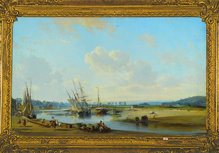 Trouville sous les pinceaux de Charles Mozin de 1825 à 1862