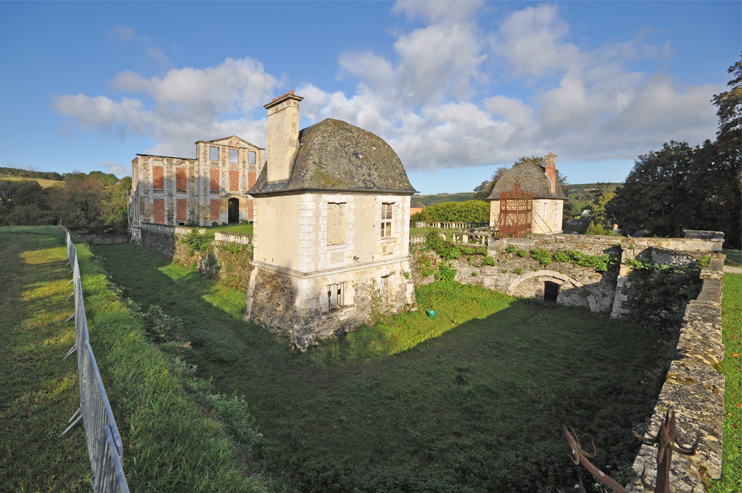 Château d'Harcourt, à Thury-Harcourt (photo Antoine Pinabel © Patrimoine Normand).