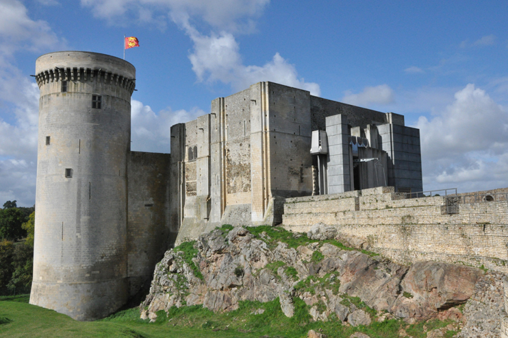 Le château de Falaise (Photo Rodolphe Corbin © Patrimoine Normand)