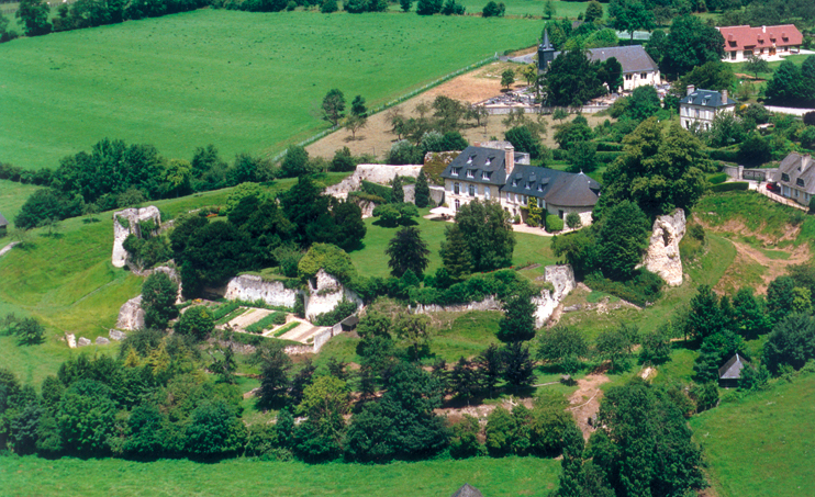 Le château de Bonneville-sur-Touques