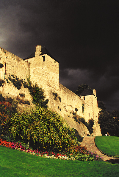 Le château de Caen - forteresse millénaire. (Photo Isabelle Audinet © Patrimoine Normand).