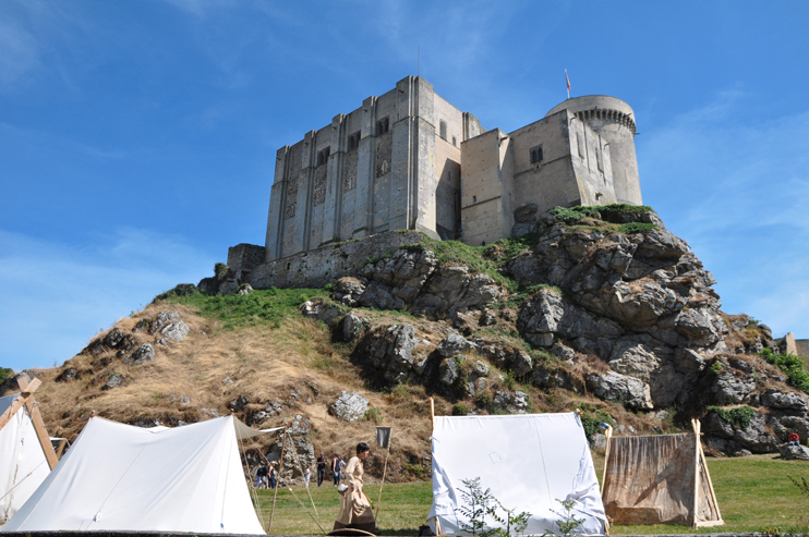 Les Médiévales de Falaise, en 2016. (Photo Rodolphe Corbin © Patrimoine Normand)