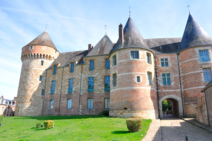 Le musée est aménagé au deuxième étage du château de Gacé. (Photo Rodolphe Corbin © Patrimoine Normand)