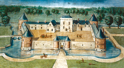 Le corps central du château édifié au cours du XVIIe siècle. (Photo Xavier Hourblin © Patrimoine Normand)