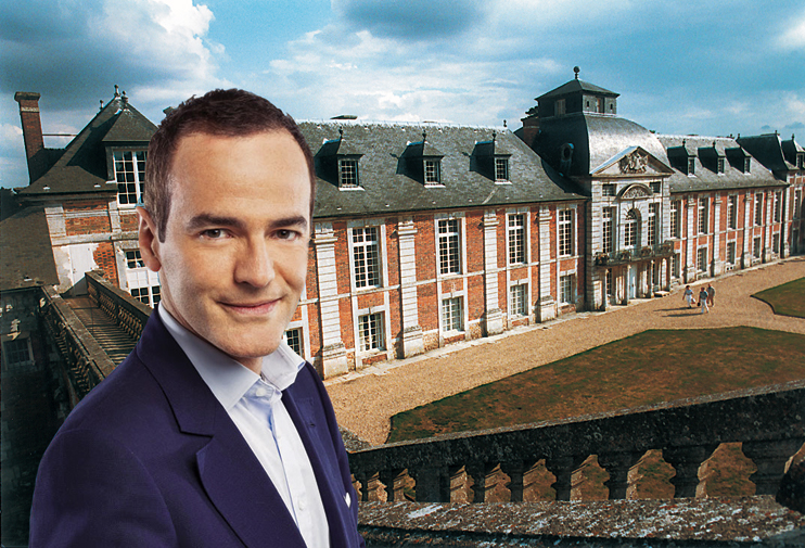 Visite Grand Siècle au château du Champ de Bataille avec Franck Ferrand