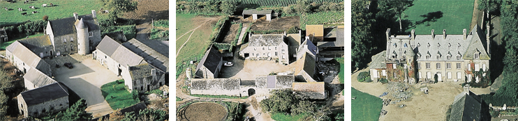 Château et manoirs du Val de Saire - communes de la Pernelle, Néville et Cosqueville