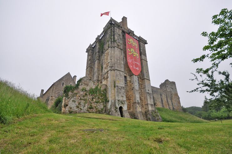 Le siège du château de Saint-Sauveur-le-Vicomte