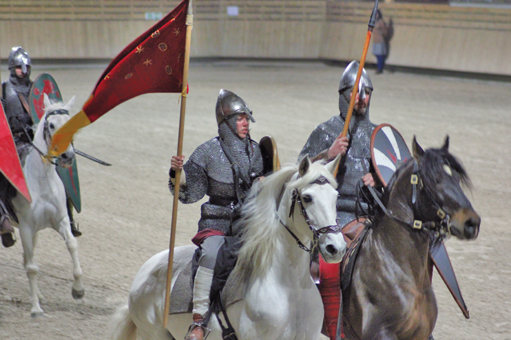 Chevauchée médiévale - Des chevaliers normands à Deauville