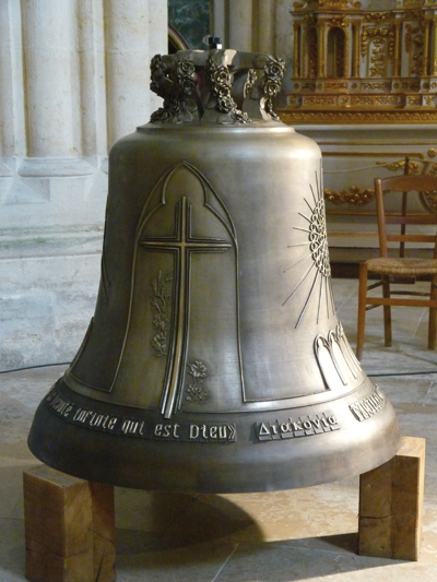 Cloche « Famille Martin » de la cathédrale de Sées. (© Fondation du Patrimoine)