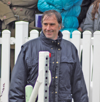 Denis Brohier, organisateur du concours, mouillé mais heureux ! (© Thierry Georges Leprévost)