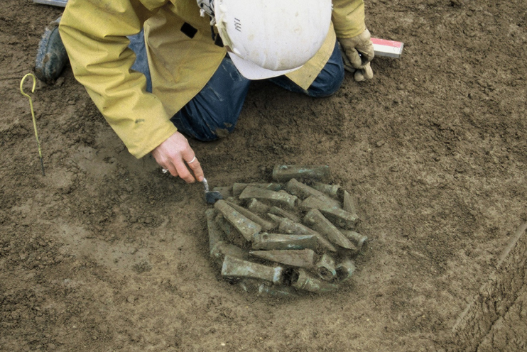 Dépôts d’objets en bronze dans la Manche - Âges du Bronze et du Fer