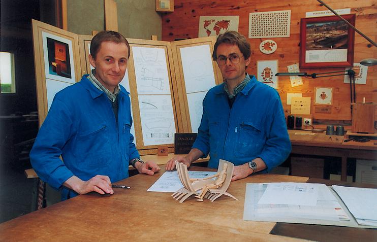 Dominique et Éric Sanson, ou le bois devenu art