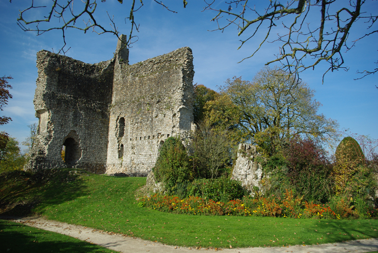 Le château et la cité médiévale de Domfront