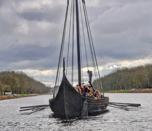 Le Dreknor sur le canal de Carentan. (© Dreknor)