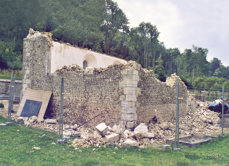 Après le passage des démoliseurs. (Photo Alexandre Vernon© Patrimoine Normand.)