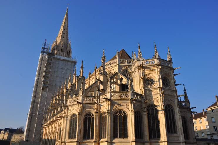 L'église Saint-Pierre (Photo Rodolphe Corbin © Patrimoine Normand).