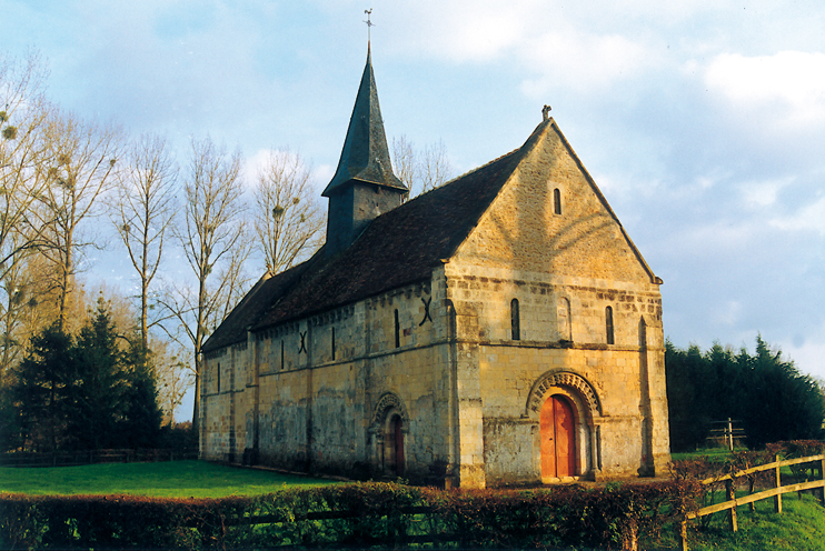 L’église de Sainte-Marie-aux-Anglais, XIIIe siècle