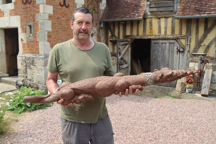 Éric Othon – Sculpteur médiéval